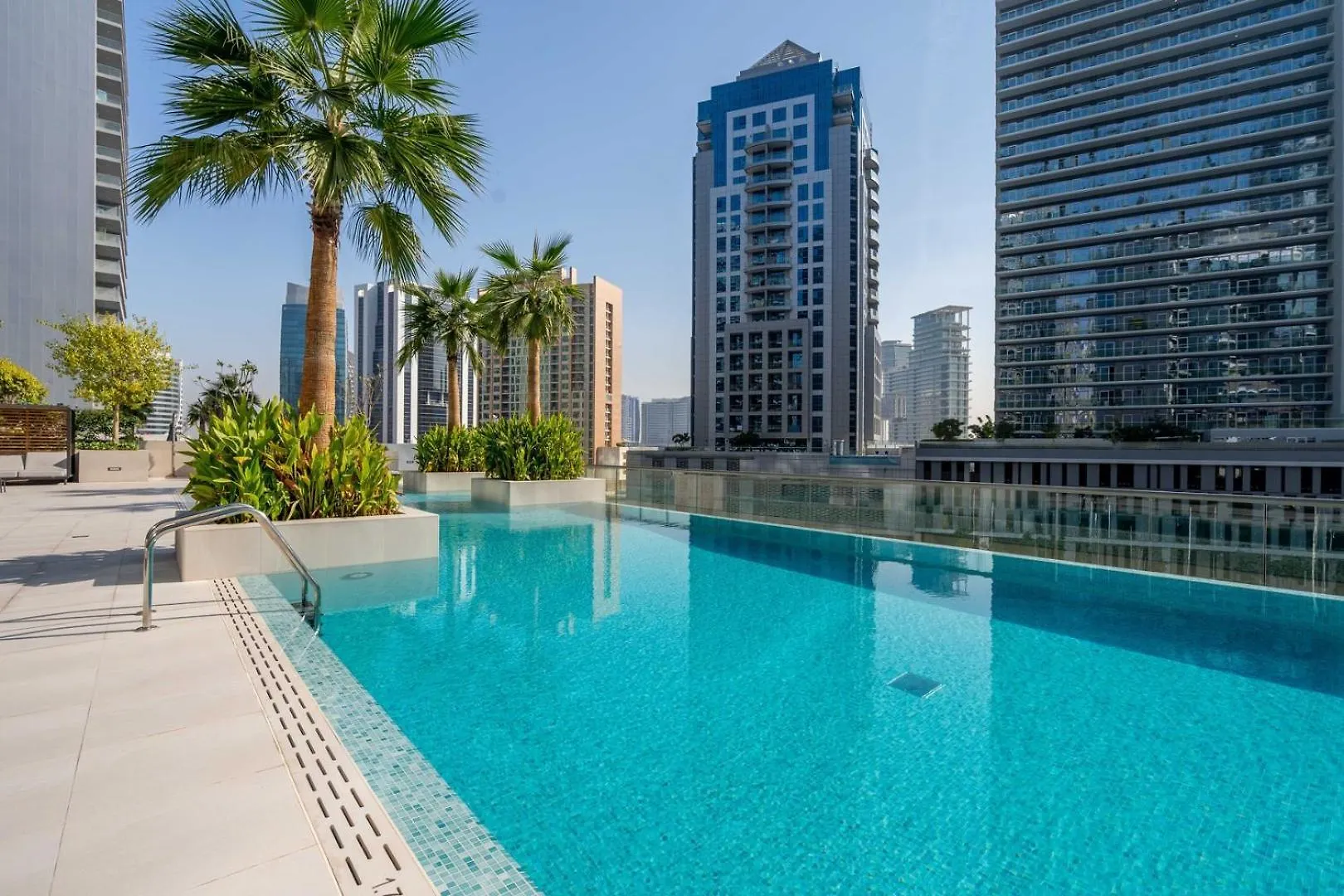 New Luxury 1Br Apart Business Bay With Balcony Dubai Birleşik Arap Emirlikleri